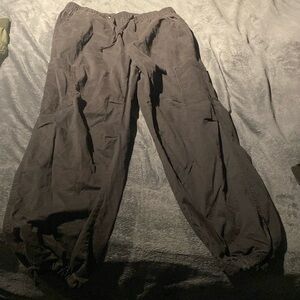 Black cargo pants